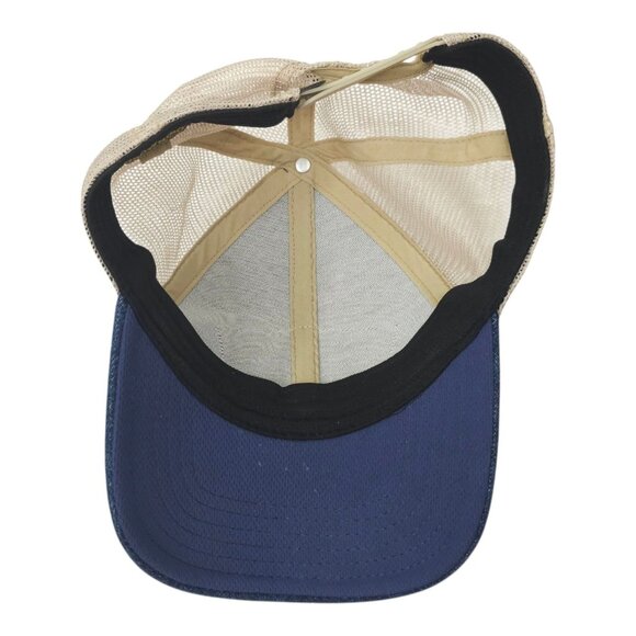 Browning Slack Denim Mesh Snapback Cap Trucker Baseball Logo Patch Hunter Hat - Picture 5 of 14